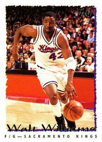 #168 Walt Williams - Sacramento Kings - 1994-95 Topps Basketball