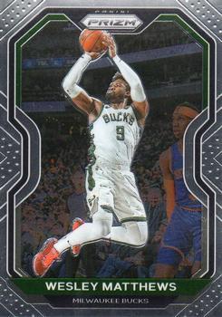 #168 Wesley Matthews - Milwaukee Bucks - 2020-21 Panini Prizm Basketball