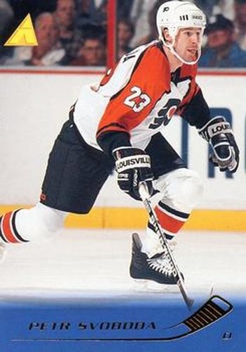 #168 Petr Svoboda - Philadelphia Flyers - 1995-96 Pinnacle Hockey