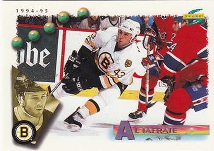 #168 Al Iafrate - Boston Bruins - 1994-95 Score Hockey