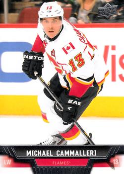 #168 Mike Cammalleri - Calgary Flames - 2013-14 Upper Deck Hockey