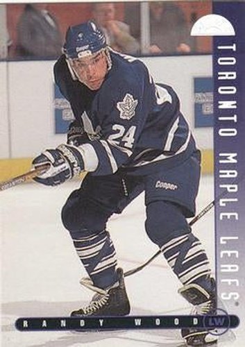 #168 Randy Wood - Toronto Maple Leafs - 1995-96 Leaf Hockey