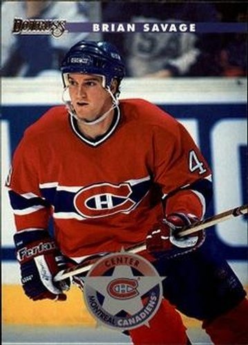 #168 Brian Savage - Montreal Canadiens - 1996-97 Donruss Hockey