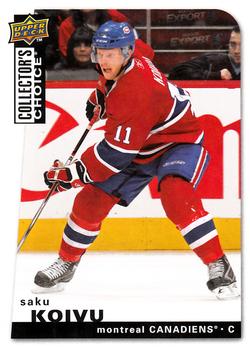 #168 Saku Koivu - Montreal Canadiens - 2008-09 Collector's Choice Hockey