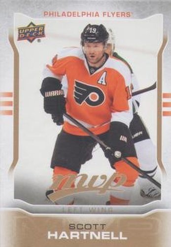 #168 Scott Hartnell - Philadelphia Flyers - 2014-15 Upper Deck MVP Hockey