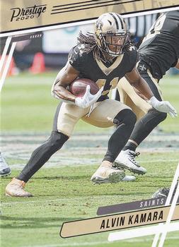 #168 Alvin Kamara - New Orleans Saints - 2020 Panini Prestige Football