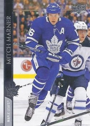 #168 Mitch Marner - Toronto Maple Leafs - 2020-21 Upper Deck Hockey