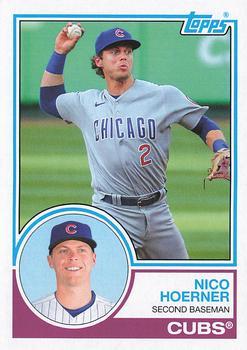 #168 Nico Hoerner - Chicago Cubs - 2021 Topps Archives Baseball