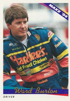 #168 Ward Burton - A.G. Dillard Racing - 1994 Maxx Racing