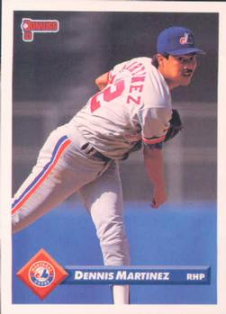 #168 Dennis Martinez - Montreal Expos - 1993 Donruss Baseball