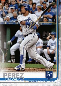 #168a Salvador Perez - Kansas City Royals - 2019 Topps Baseball