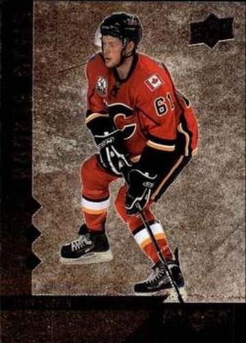 #169 John Negrin - Calgary Flames - 2009-10 Upper Deck Black Diamond Hockey