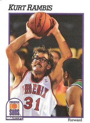 #169 Kurt Rambis - Phoenix Suns - 1991-92 Hoops Basketball