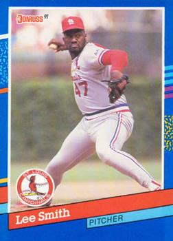 #169 Lee Smith - St. Louis Cardinals - 1991 Donruss Baseball