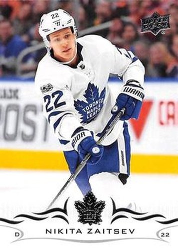 #169 Nikita Zaitsev - Toronto Maple Leafs - 2018-19 Upper Deck Hockey