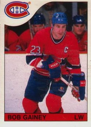 #169 Bob Gainey - Montreal Canadiens - 1985-86 O-Pee-Chee Hockey