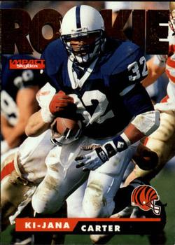 #169 Ki-Jana Carter - Cincinnati Bengals - 1995 SkyBox Impact Football