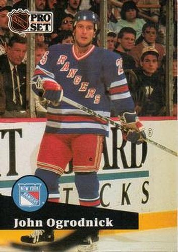 #169 John Ogrodnick - 1991-92 Pro Set Hockey