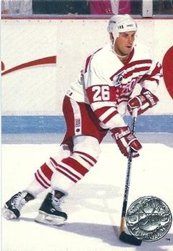 #169 Ray Sheppard - Detroit Red Wings - 1991-92 Pro Set Platinum Hockey