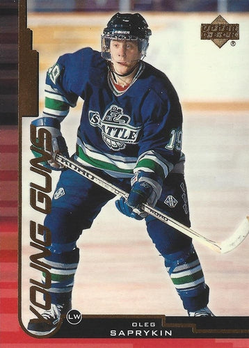 #169 Oleg Saprykin - Seattle Thunderbirds - 1999-00 Upper Deck Hockey