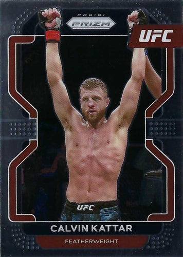 #169 Calvin Kattar - 2022 Panini Prizm UFC MMA