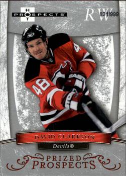 #169 David Clarkson - New Jersey Devils - 2007-08 Fleer Hot Prospects Hockey
