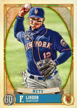 #169 Francisco Lindor - New York Mets - 2021 Topps Gypsy Queen Baseball