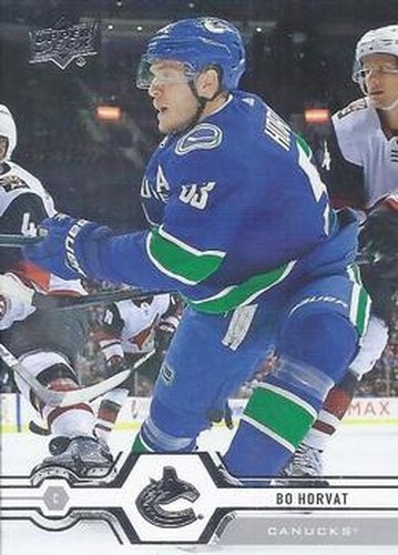 #169 Bo Horvat - Vancouver Canucks - 2019-20 Upper Deck Hockey