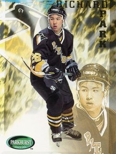 #169 Richard Park - Pittsburgh Penguins - 1995-96 Parkhurst International Hockey