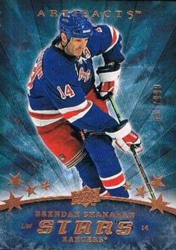 #169 Brendan Shanahan - New York Rangers - 2008-09 Upper Deck Artifacts Hockey