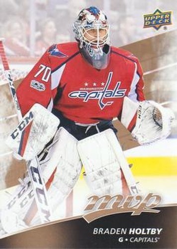 #169 Braden Holtby - Washington Capitals - 2017-18 Upper Deck MVP Hockey