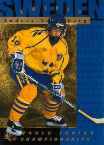 #169 Anders Soderberg - Sweden - 1994-95 SP Hockey
