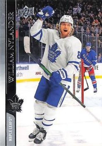 #169 William Nylander - Toronto Maple Leafs - 2020-21 Upper Deck Hockey