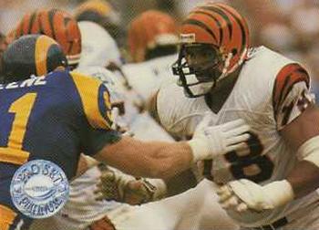 #169 Anthony Munoz - Cincinnati Bengals - 1991 Pro Set Platinum Football