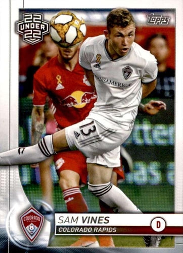 #169 Sam Vines - Colorado Rapids - 2020 Topps MLS Soccer