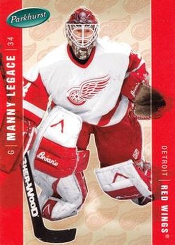 #169 Manny Legace - Detroit Red Wings - 2005-06 Parkhurst Hockey