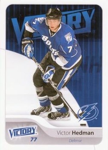 #169 Victor Hedman - Tampa Bay Lightning - 2011-12 Upper Deck Victory Hockey