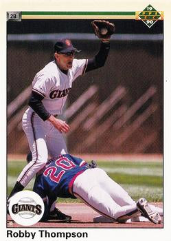 #169 Robby Thompson - San Francisco Giants - 1990 Upper Deck Baseball