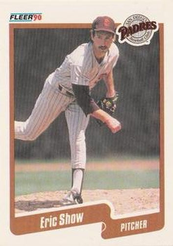#169 Eric Show - San Diego Padres - 1990 Fleer USA Baseball