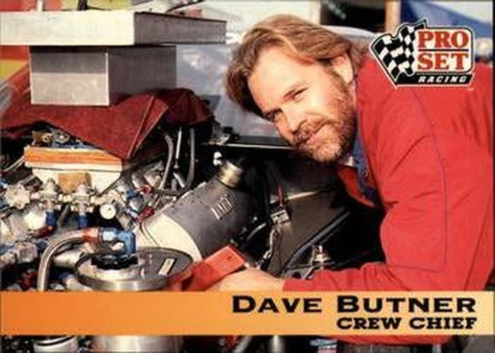 #169 Dave Butner - 1992 Pro Set NHRA Racing