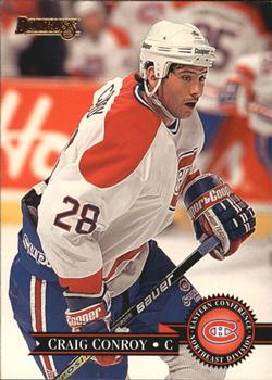 #169 Craig Conroy - Montreal Canadiens - 1995-96 Donruss Hockey