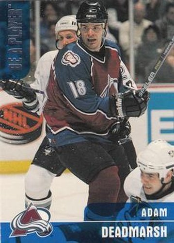 #169 Adam Deadmarsh - Colorado Avalanche - 1999-00 Be a Player Memorabilia Hockey