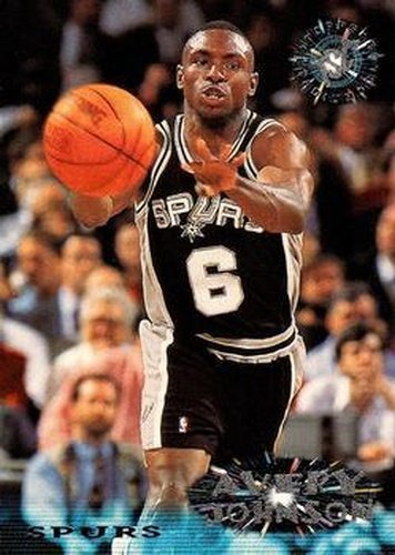 #169 Avery Johnson - San Antonio Spurs - 1995-96 Stadium Club Basketball