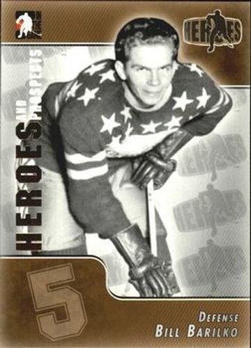 #169 Bill Barilko - Hollywood Wolves - 2004-05 In The Game Heroes and Prospects Hockey