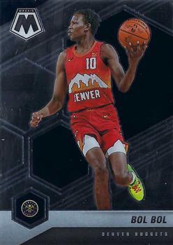 #169 Bol Bol - Denver Nuggets - 2020-21 Panini Mosaic Basketball