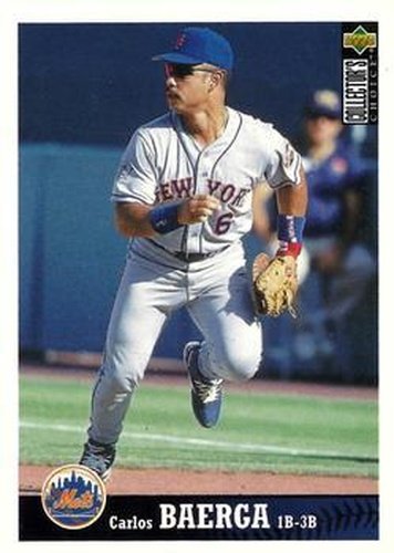 #169 Carlos Baerga - New York Mets - 1997 Collector's Choice Baseball