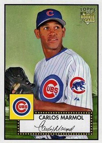 #169 Carlos Marmol - Chicago Cubs - 2006 Topps 1952 Edition Baseball