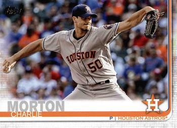 #169 Charlie Morton - Houston Astros - 2019 Topps Baseball