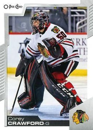 #169 Corey Crawford - Chicago Blackhawks - 2020-21 O-Pee-Chee Hockey