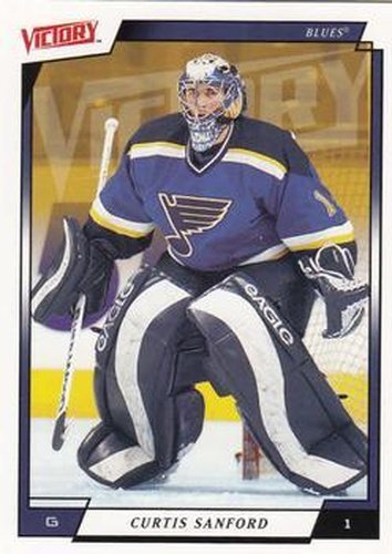 #169 Curtis Sanford - St. Louis Blues - 2006-07 Upper Deck Victory Hockey